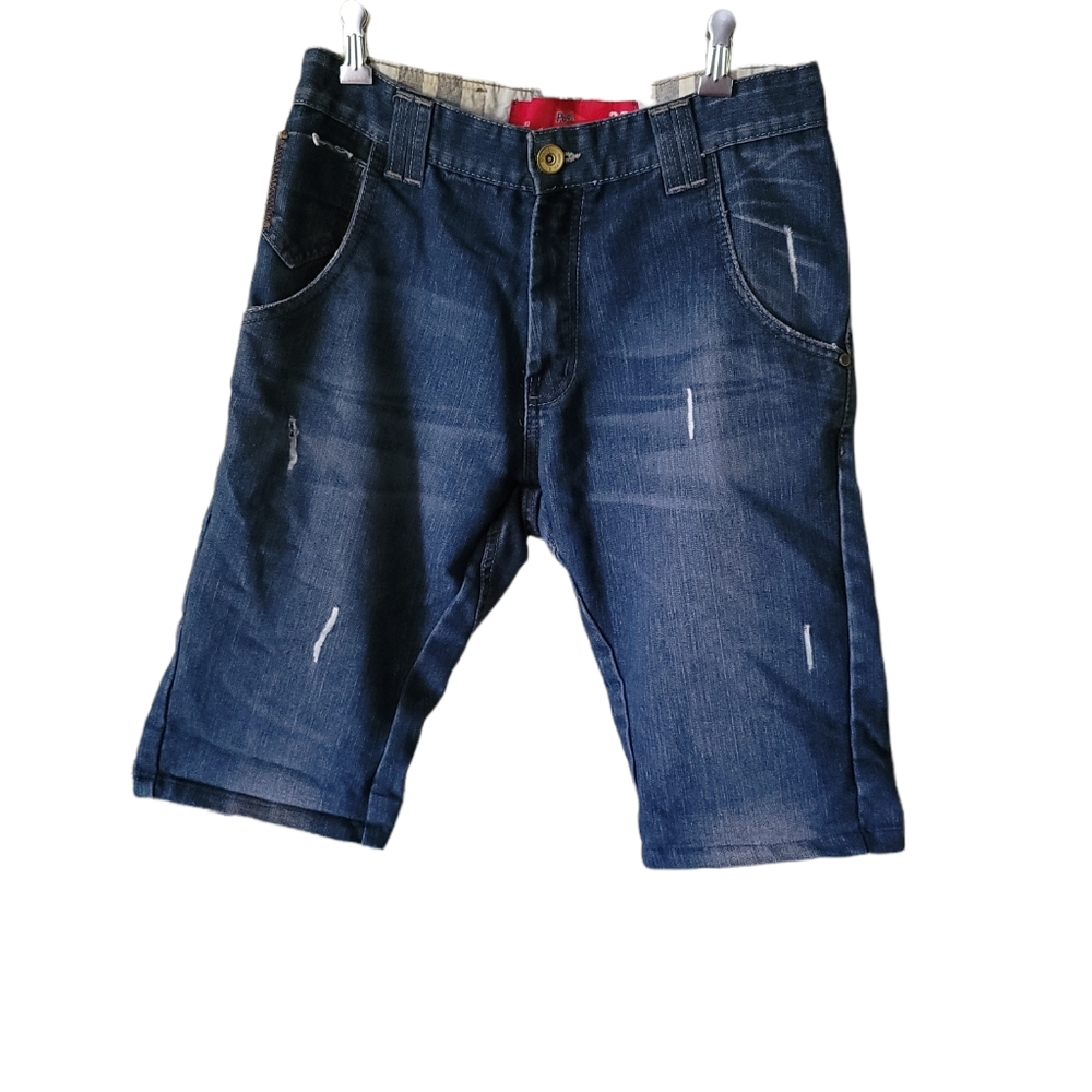 Pool brand Brazilian Jean denim cotton shorts size 38/ us size 8 bermuda
